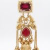 Gold Plated Kundan Style Jhumka