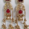 Gold Plated Kundan Style Jhumka