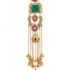 Royal Kundan & Emerald Earring