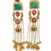 Royal Kundan & Emerald Earring