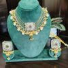 Silver Choker Necklace Set