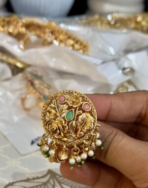 WhatsApp Image 2026-08-03 at 11.02.10 AM Vintage Floral Pearl Ring